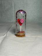 Pop Art Heart Mini Domes