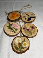 Flower Wooden Wall Charms