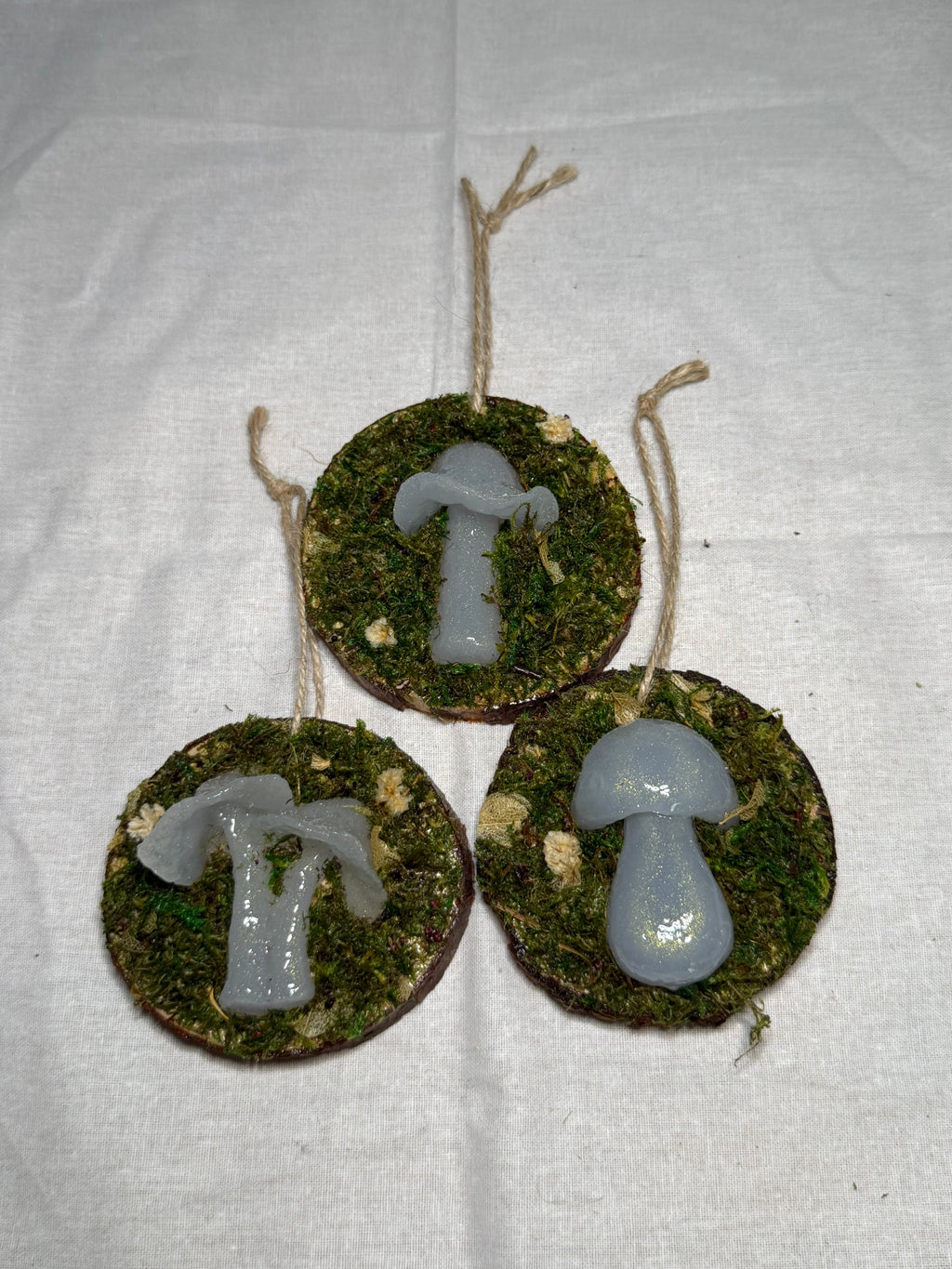 Mushroom Wooden Wall Charms