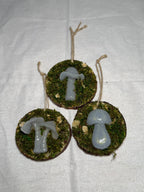 Mushroom Wooden Wall Charms