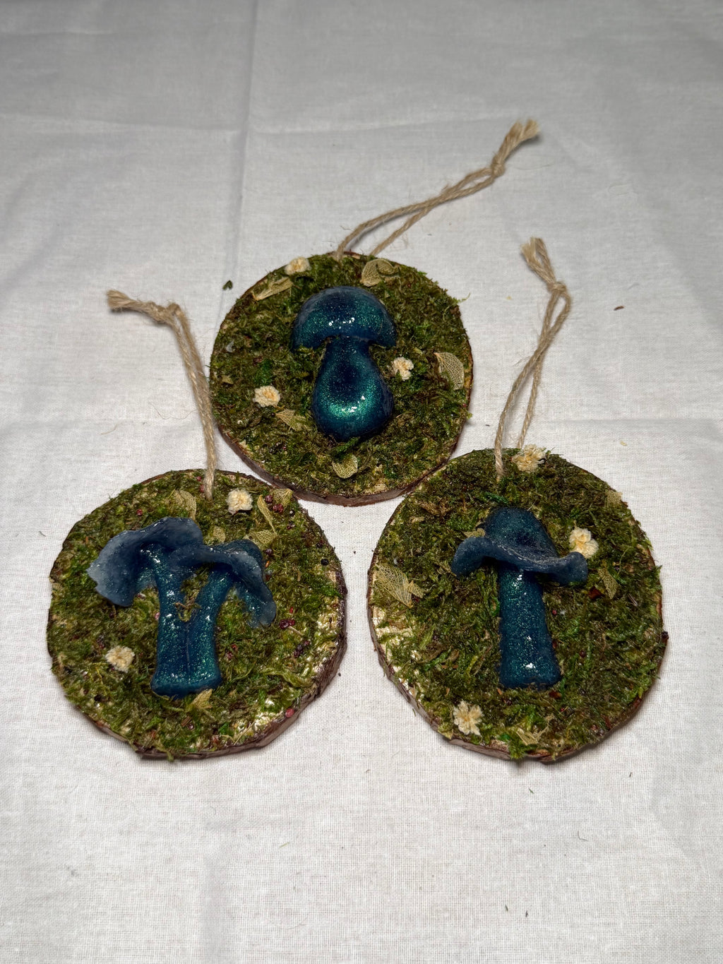 Mushroom Wooden Wall Charms