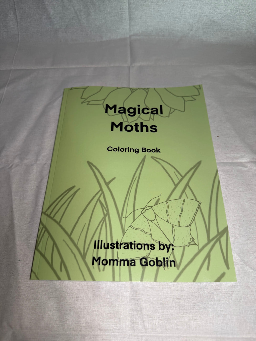 Magical Moths Coloring Book