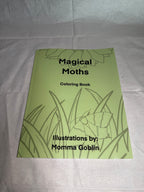 Magical Moths Coloring Book