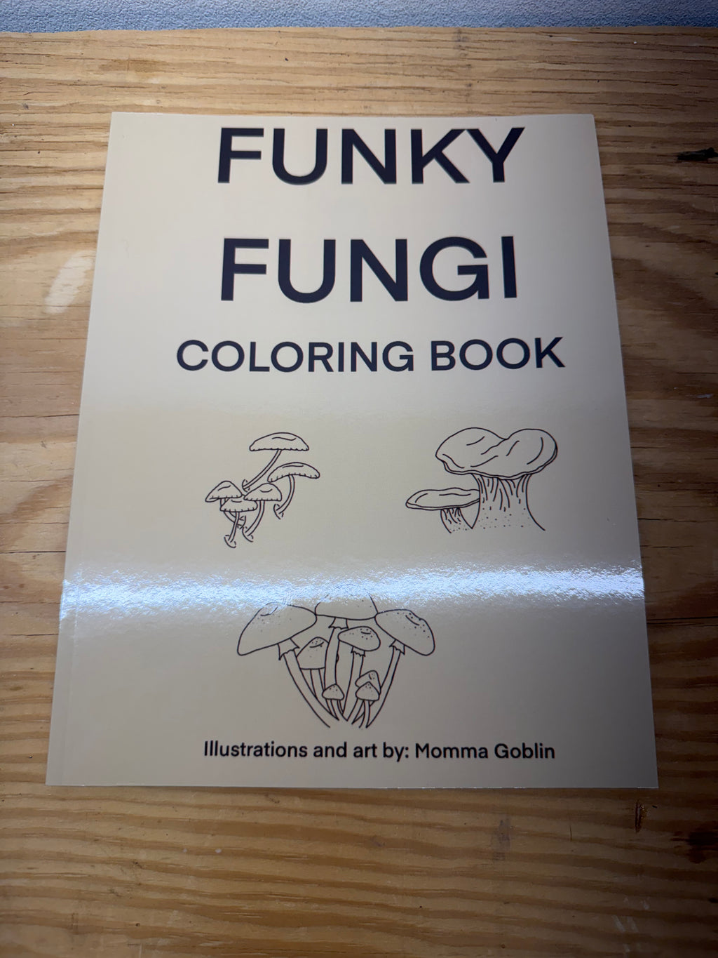 Discounted Funky Fungi Coloring Book