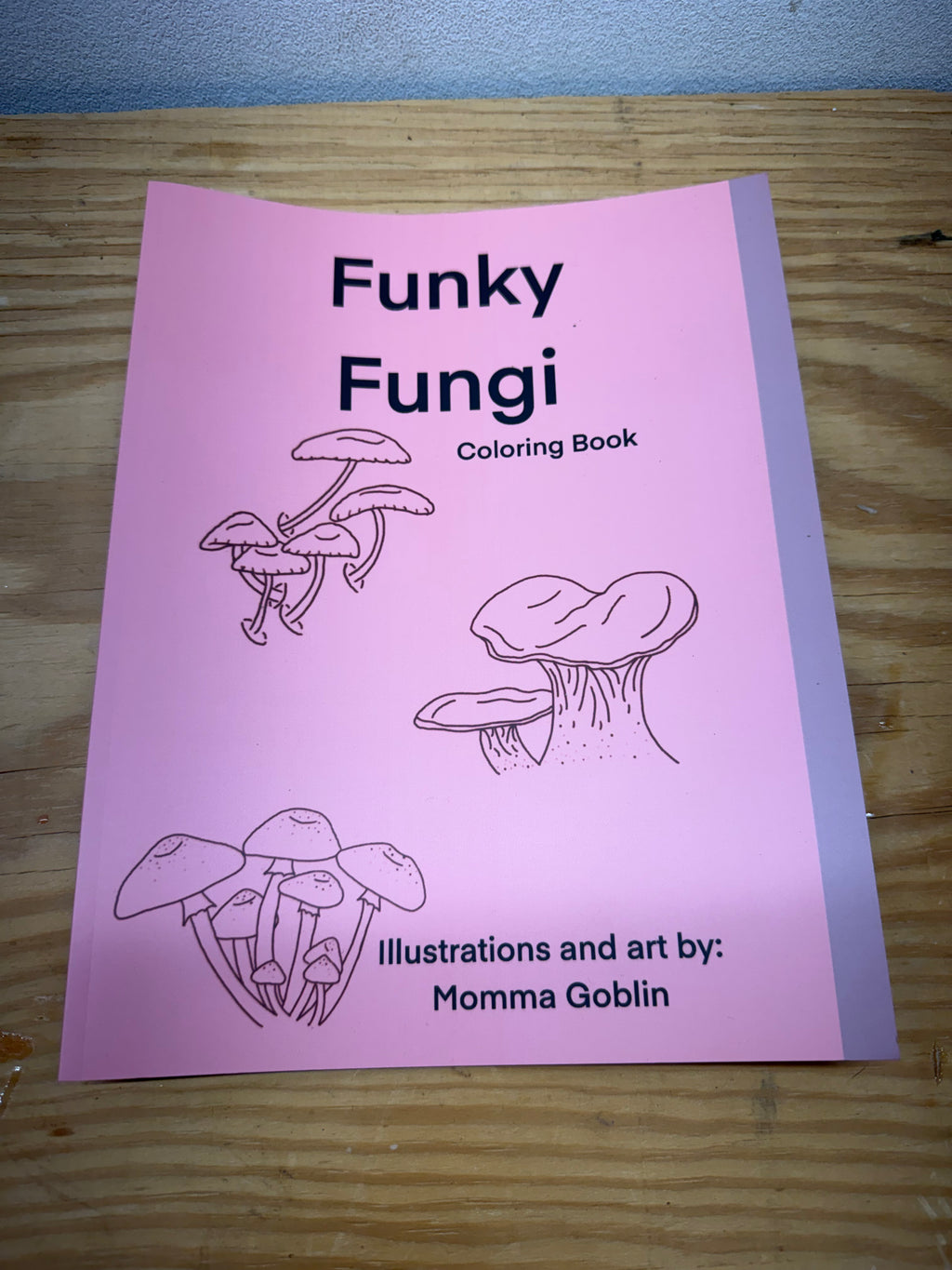 Discounted Funky Fungi Coloring Book