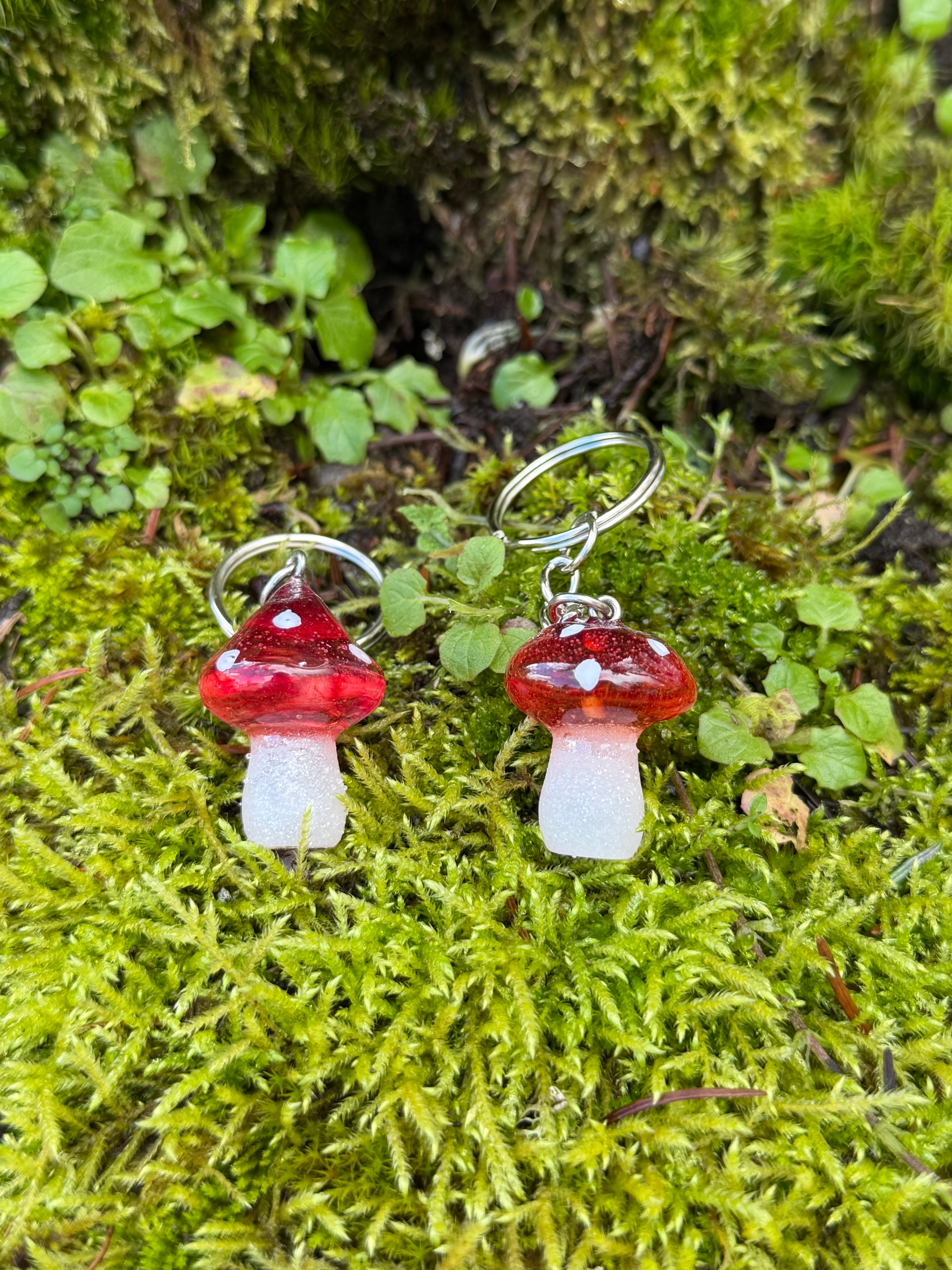 Mushroom Key Chains