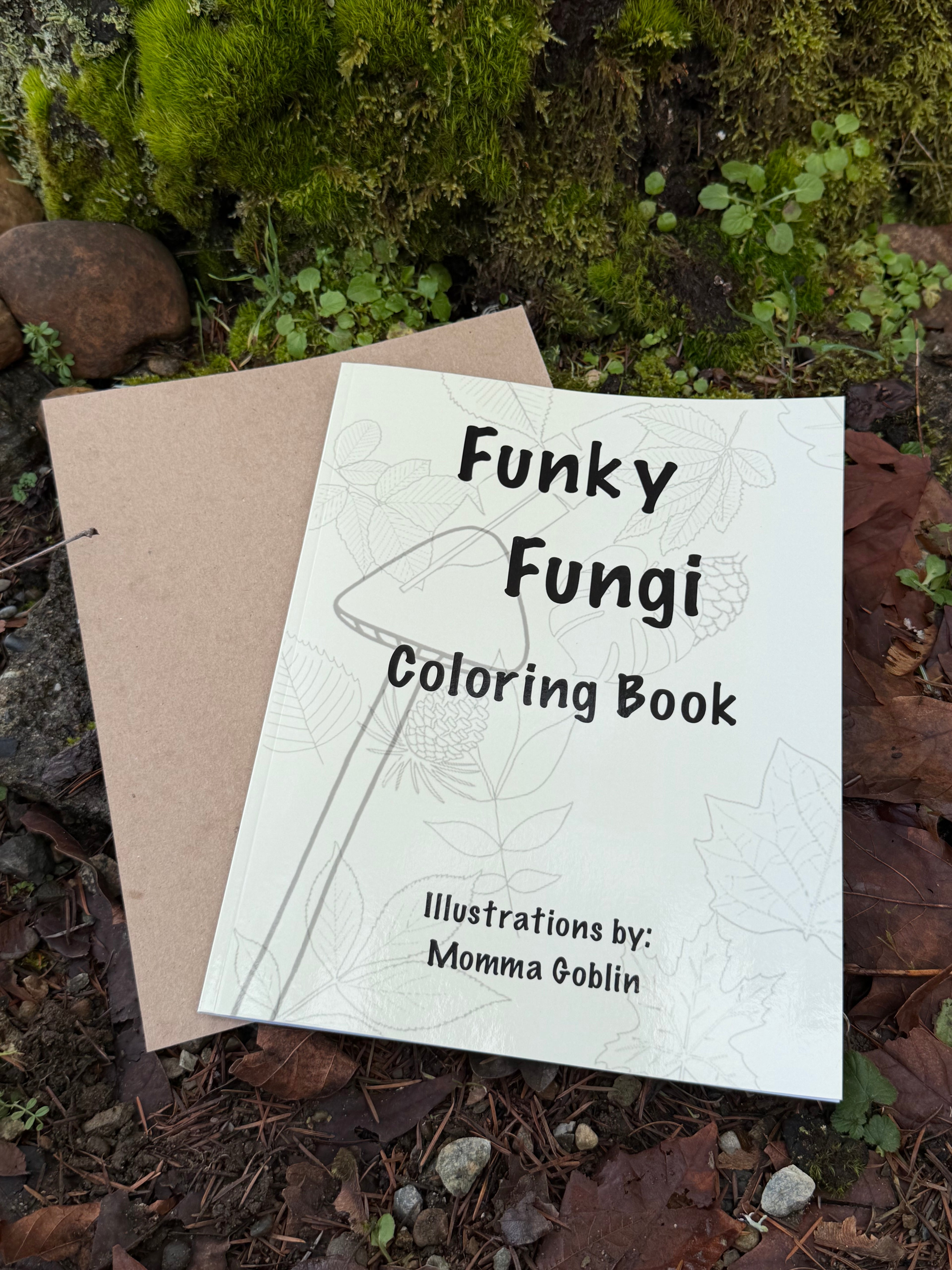 Funky Fungi Coloring Book