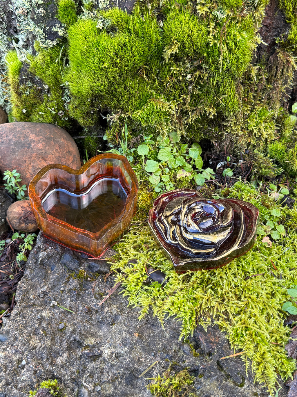 Heart/Flower Trinket Box