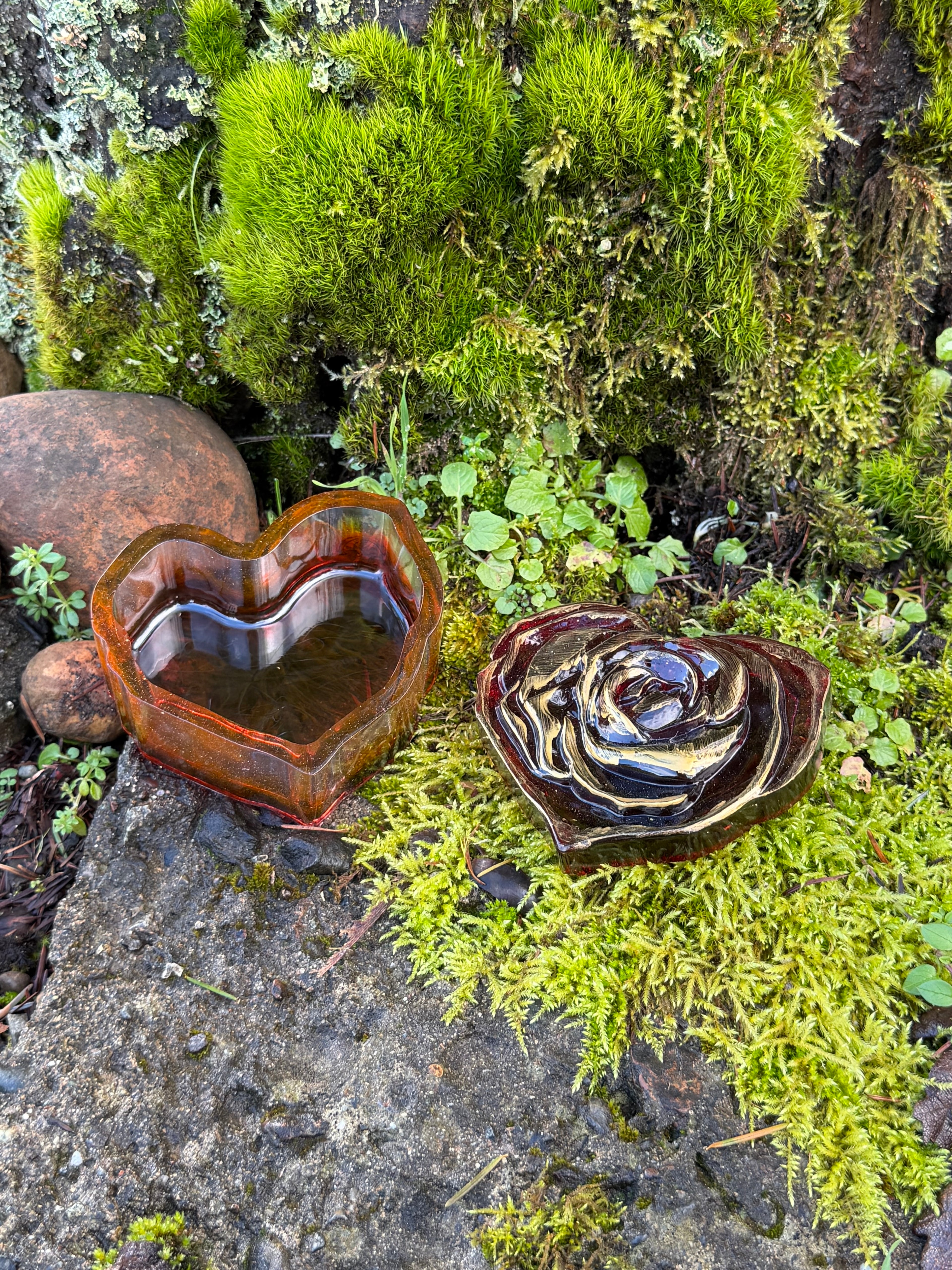 Heart/Flower Trinket Box