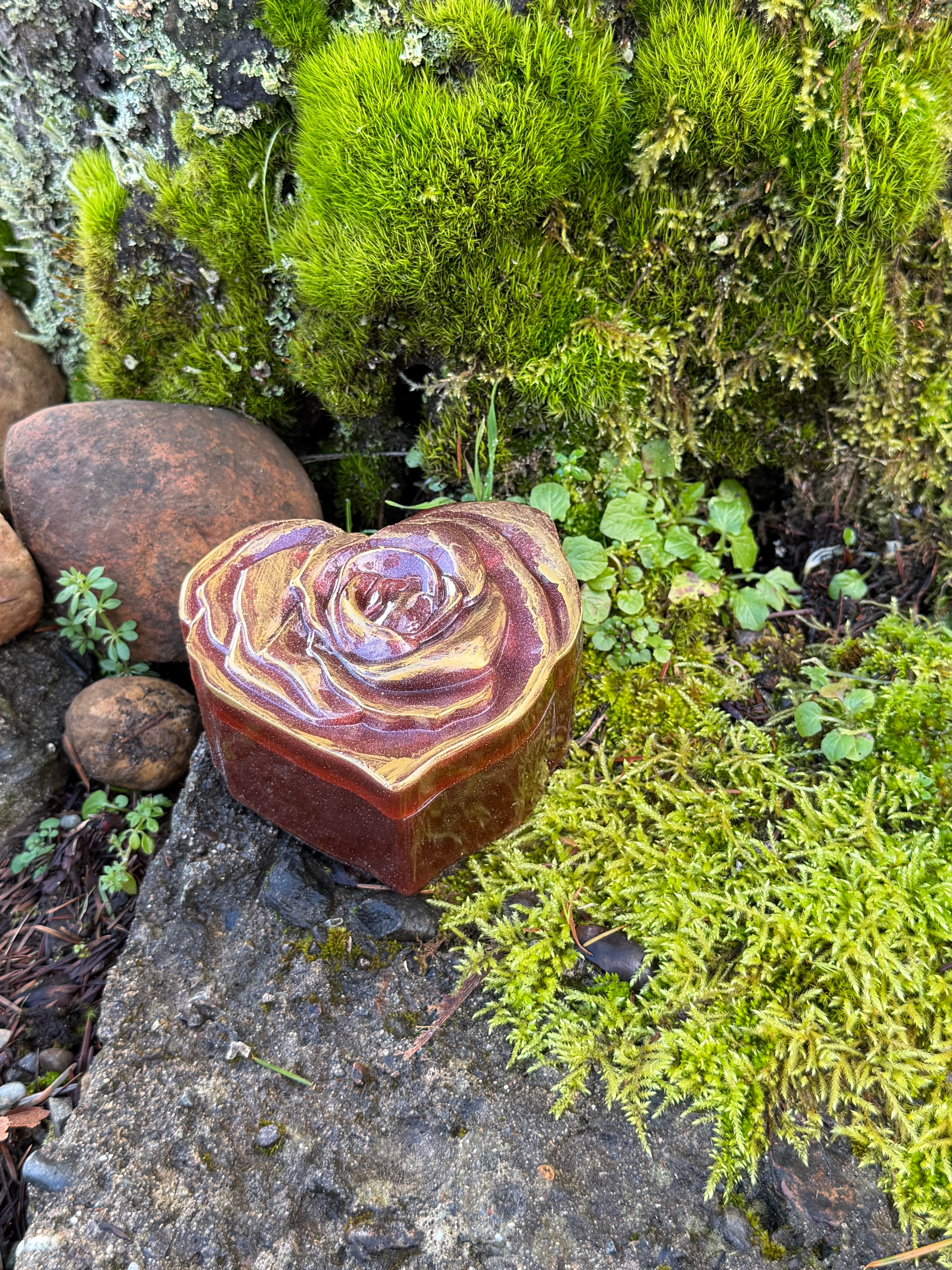 Heart/Flower Trinket Box