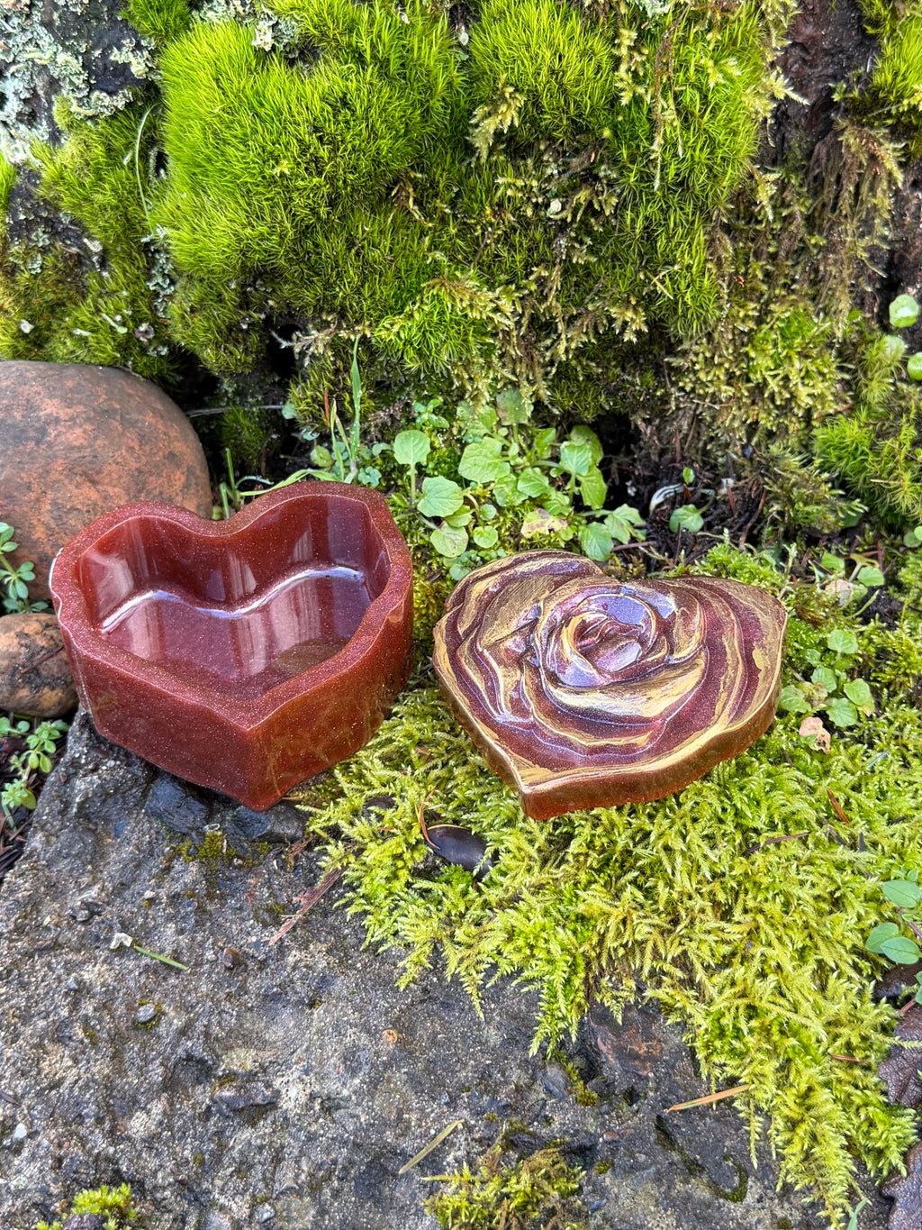 Heart/Flower Trinket Box