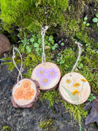 Flower Wooden Wall Charms
