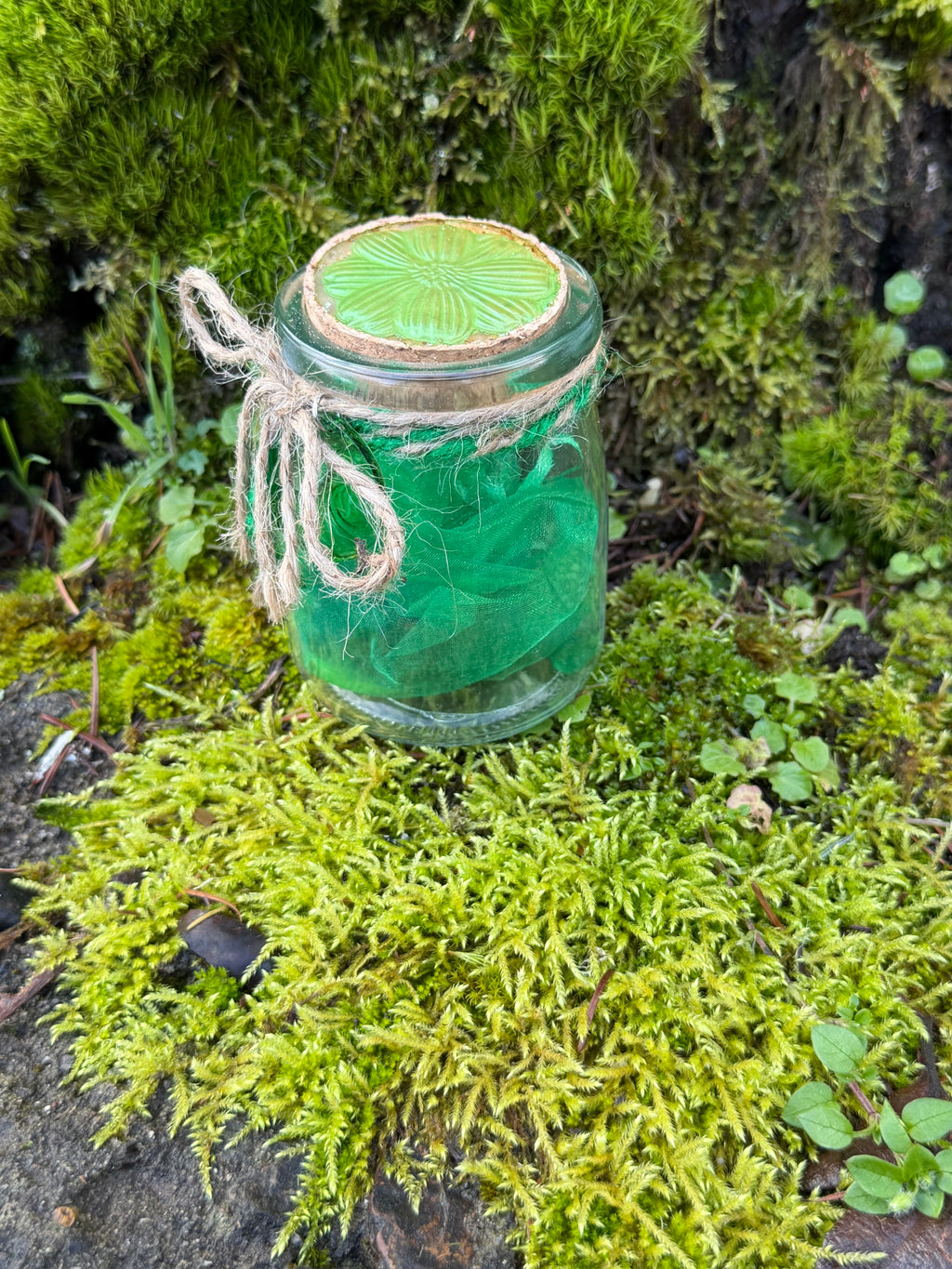 Flower Goblin Trinket Jars