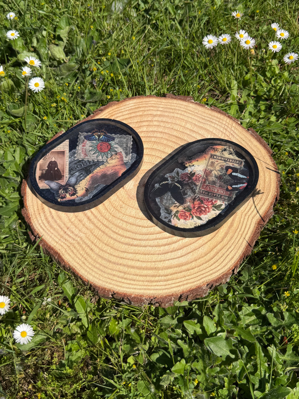 Scrap Book Trinket Trays