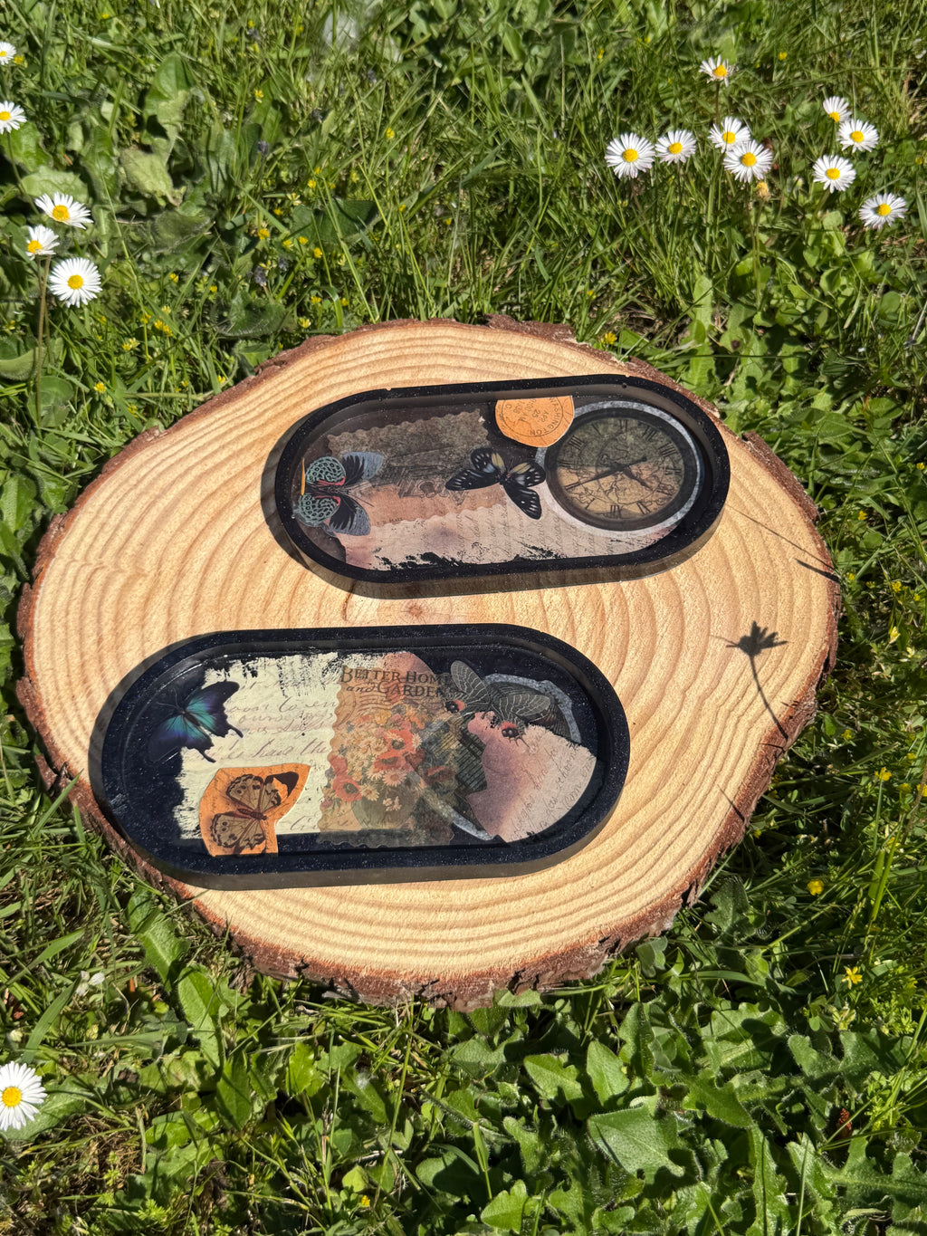 Scrap Book Trinket Trays