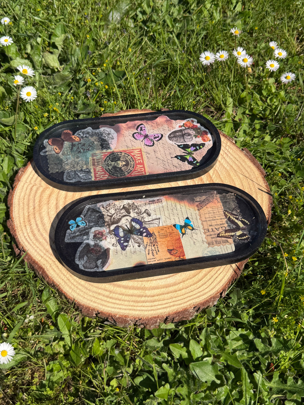 Scrap Book Trinket Trays